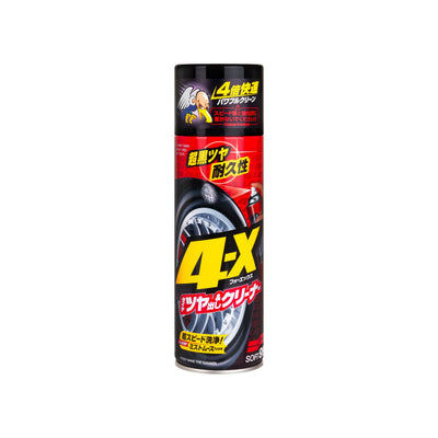 Detergente 4-X per pneumatici, lucidante per gomme, 470 ml