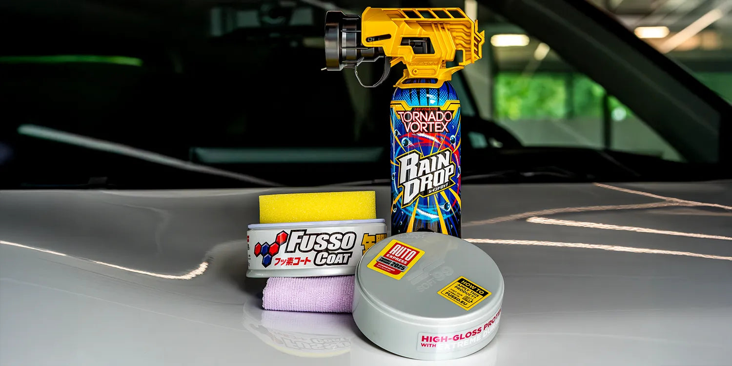 The best detailing set of the year: Rain Drop Tornado Vortex and Fusso Coat 12 Months