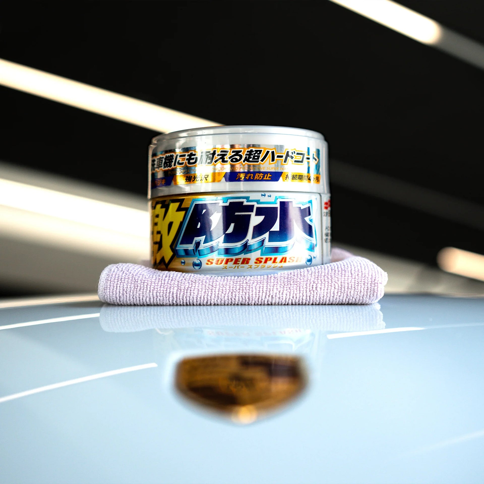 Water Block Super Splash Light, cera dura per auto, 300 g