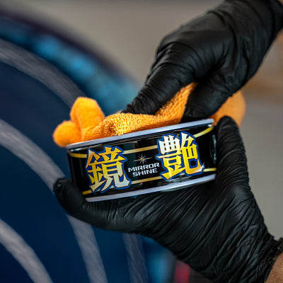 Cera Lucida Specchio Scuro, cera dura per auto, 200 g
