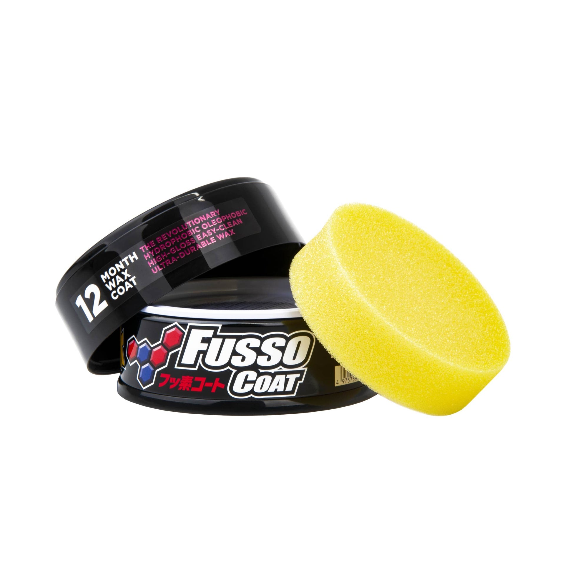 Fusso Coat 12 Months Dark, cera dura per auto, 200 g