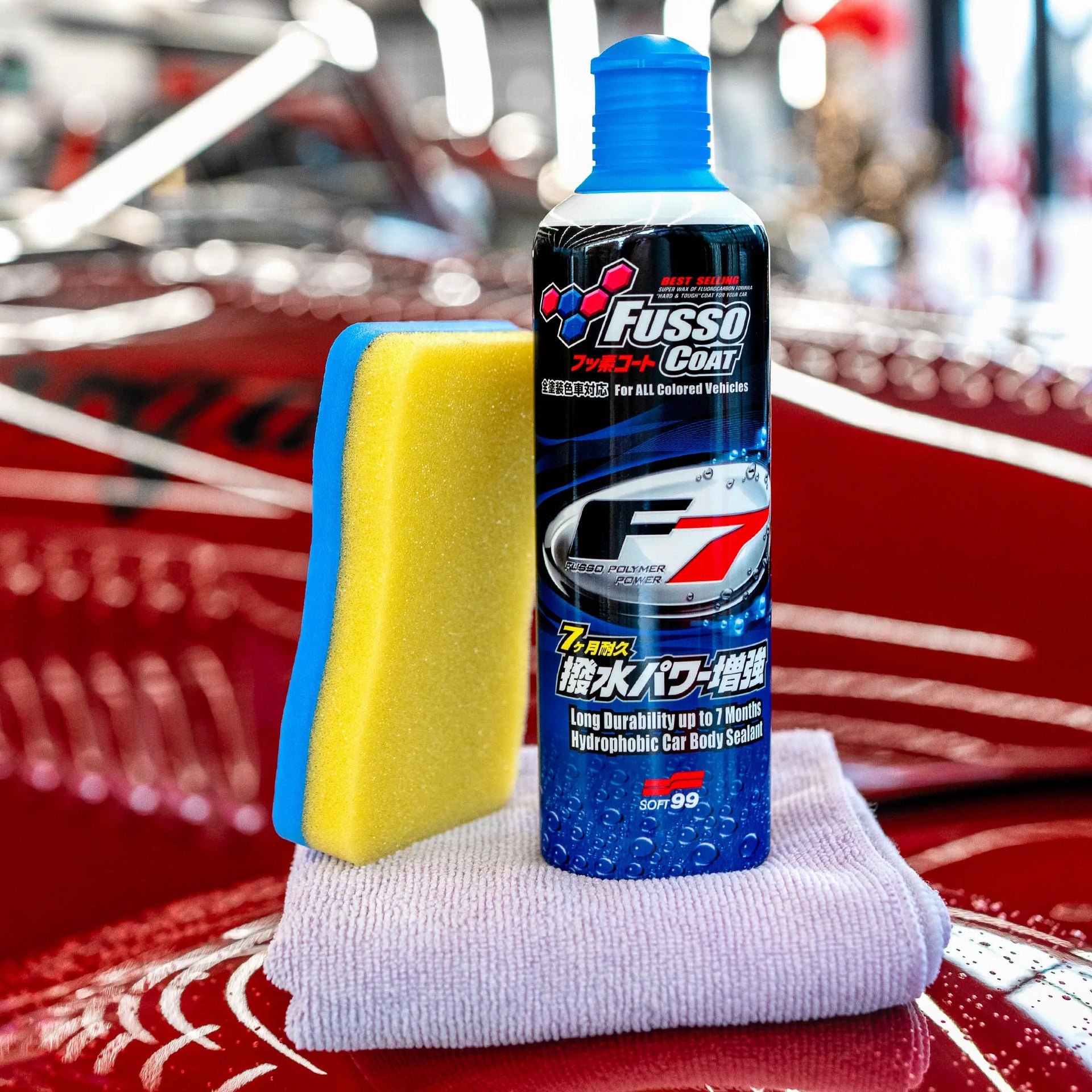 Cera liquida per auto Fusso Coat F7, 300 ml