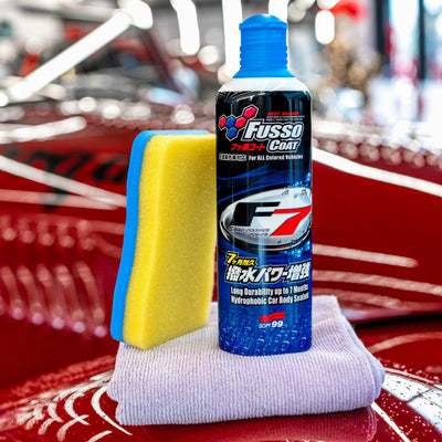 Cera liquida per auto Fusso Coat F7, 300 ml