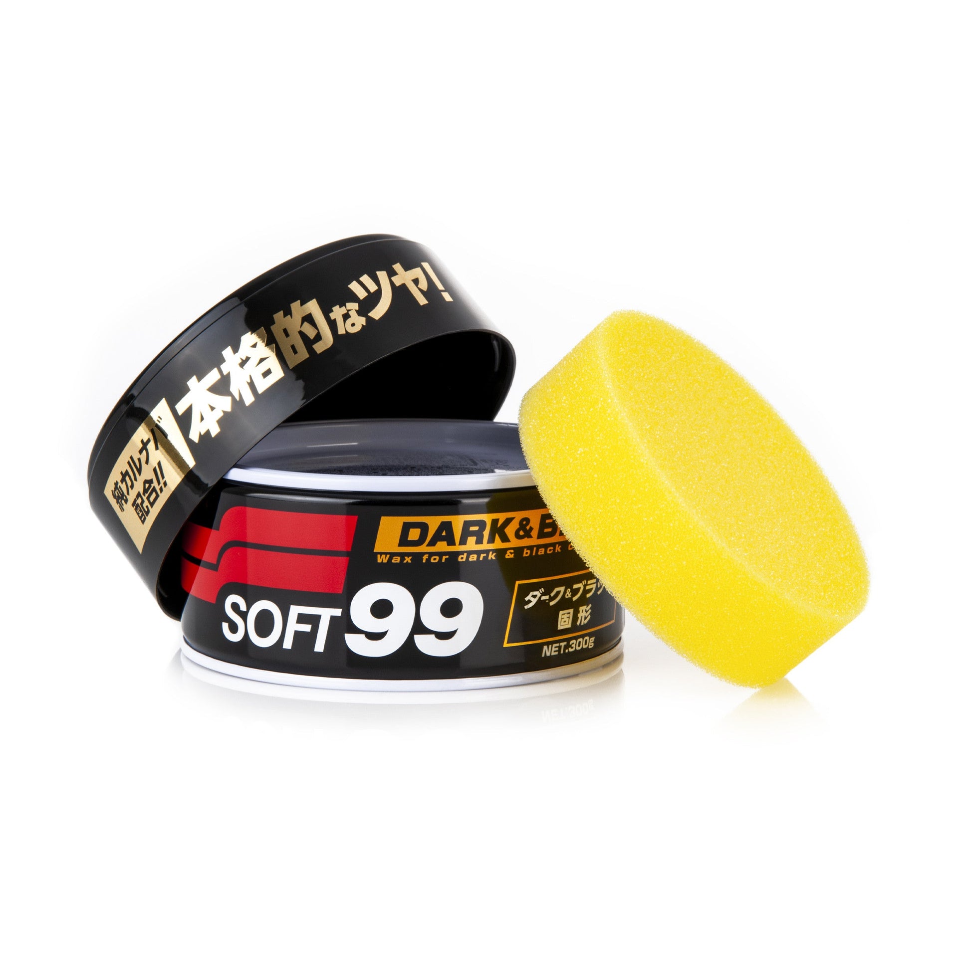 Cera dura per auto Dark & Black Soft99, 300 g