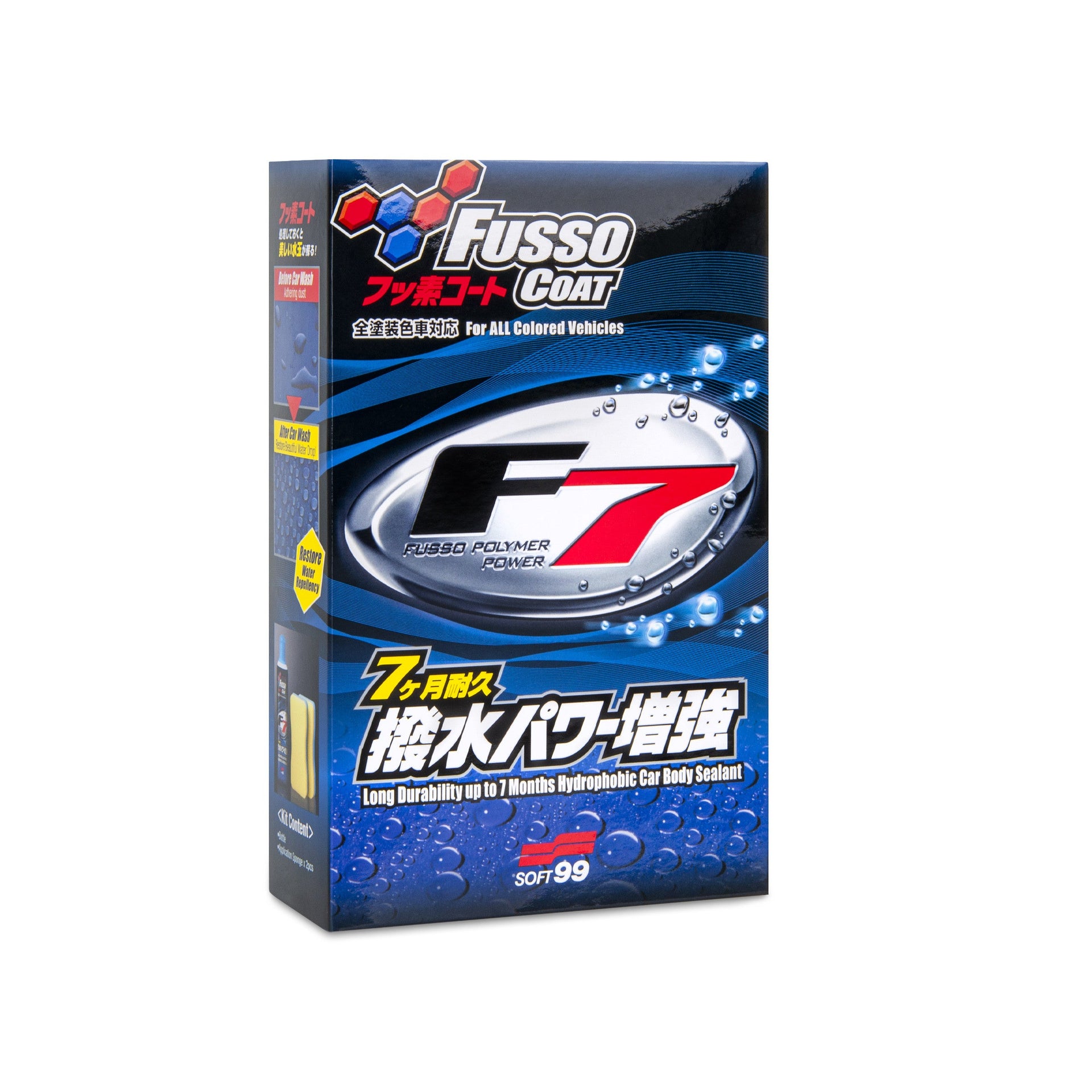 Cera liquida per auto Fusso Coat F7, 300 ml