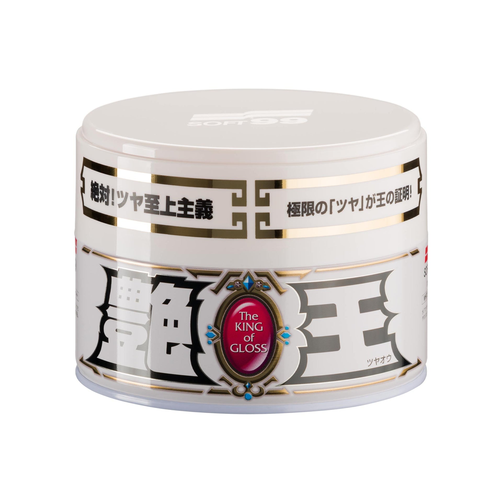 The King of Gloss White, cera morbida per auto, 300 g