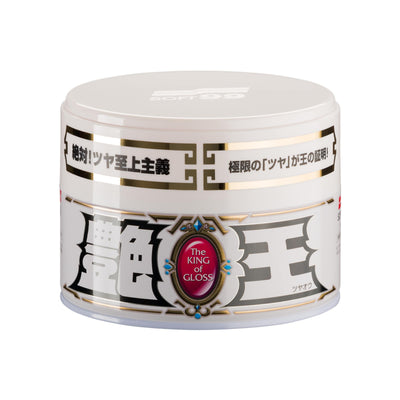 The King of Gloss White, cera morbida per auto, 300 g