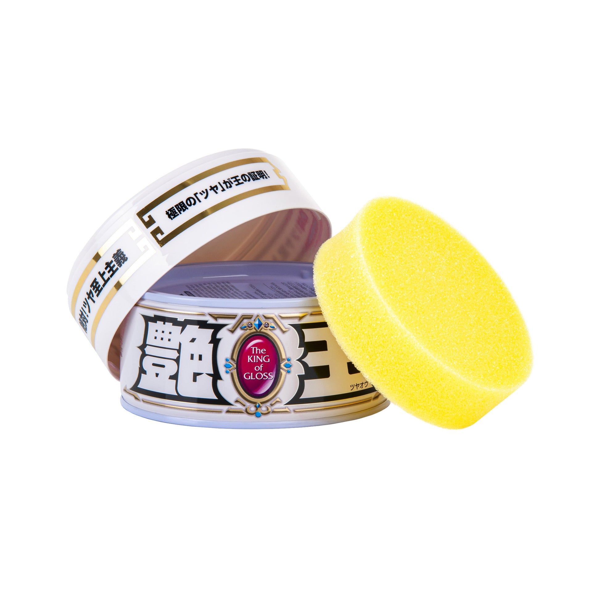 The King of Gloss White, cera morbida per auto, 300 g