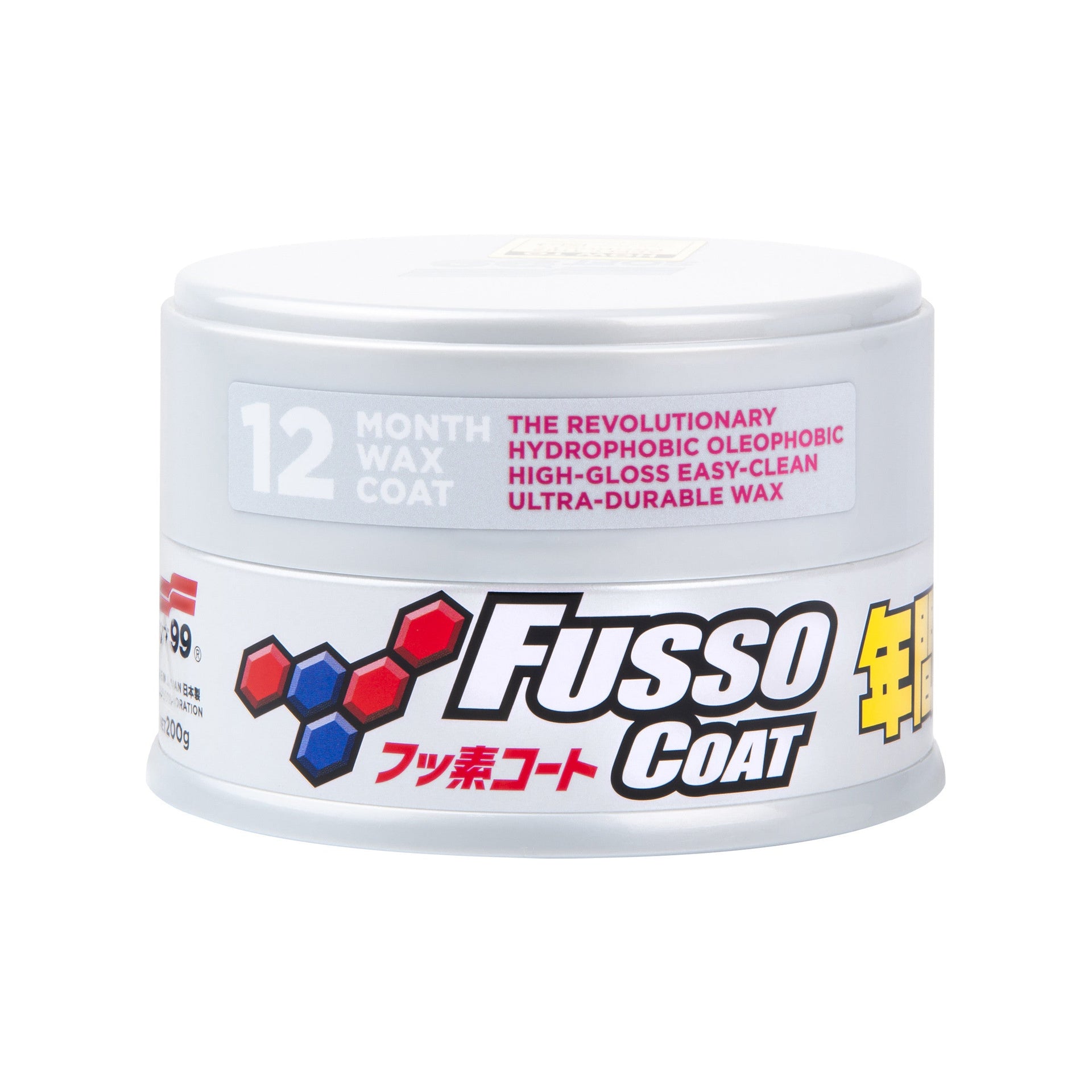 Fusso Coat 12 Months Light, cera dura per auto, 200 g